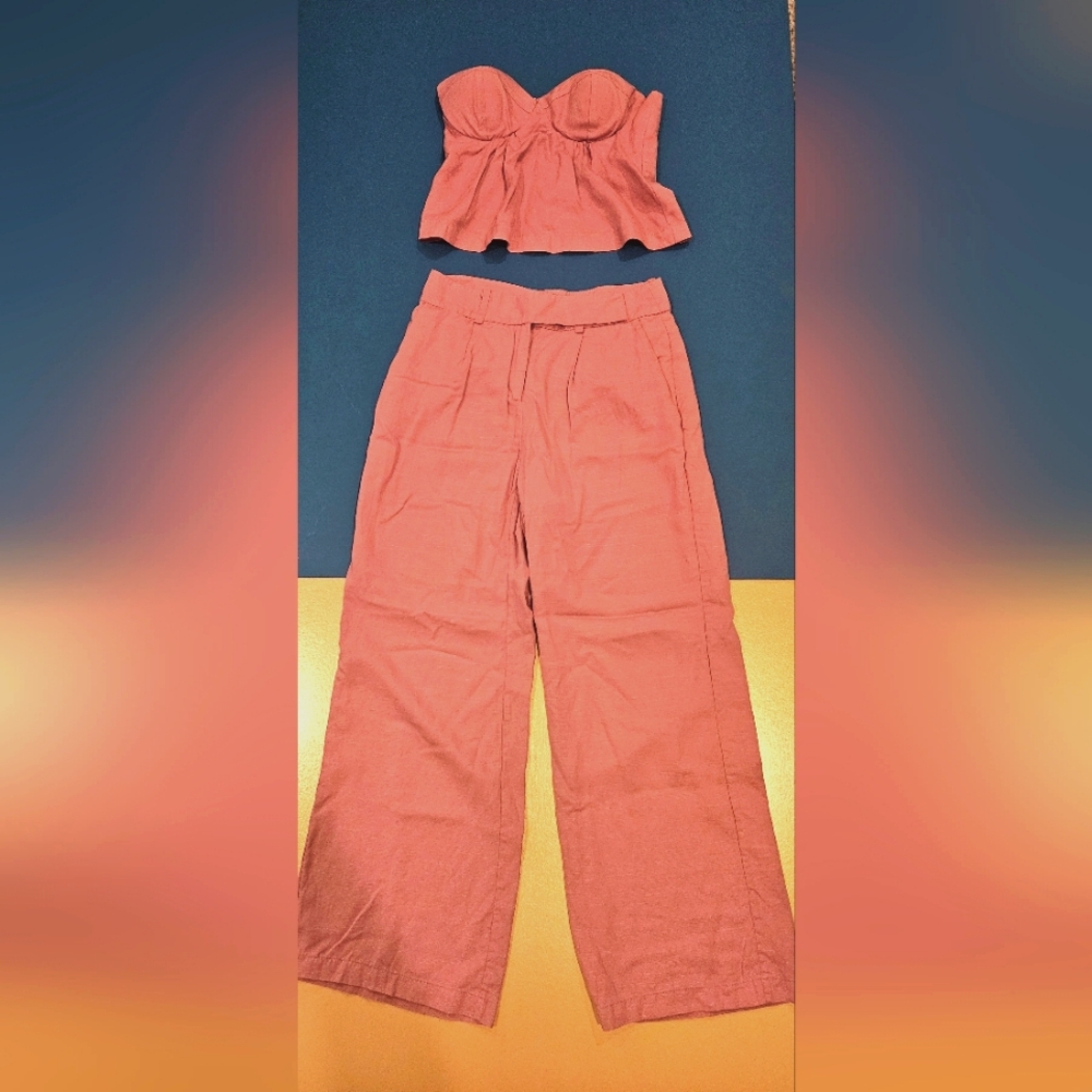 Vix Paula Hermanny Ully Pants M- Duchese and Iris Top S- Duchese set